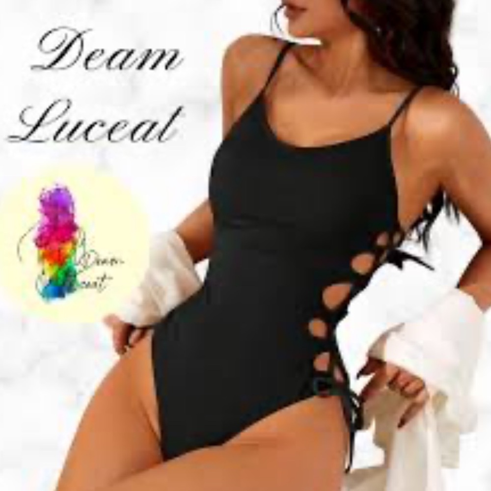 CALI FOR NIA SUNSHINE One-piece swimsuit 🩱 color black size M